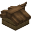 Longer Top Roof Block (Oak)