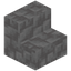 White Dacite Cobblestone Stairs
