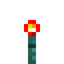 Warped Planks Redstone Torch