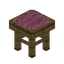 Pink Oak Seat