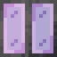 Vertical Stiped Purple Stained Glass Pane
