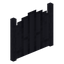 Panelled Metal Fence