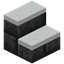 Deepslate Brick Snowy Stairs