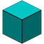 Bright Cyan Bordered AntiBlock