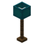 Tall Cyan Lamp
