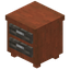 Stripped Acacia Double Drawer