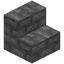 Andesite Running Bond Stairs