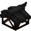 Black Longer Top Roof Block (Framed)