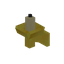 Golden Wall Candle Holder