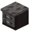 Stripped Hellbark Double Drawer Counter