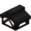 Black Top Flat Roof Block (Framed)