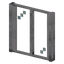 Rectangle Diorite Window