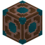 Brown Glazed Terracotta Pillar Top