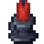Red Candle Holder