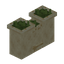 Sandstone Grass Topped Wall
