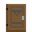 Fortified Spruce Door