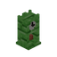 Green Bioshroom Fancy Clock