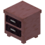 Stripped Cherry Double Drawer