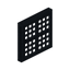 Ebony Flip Window