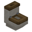 Oak Toilet