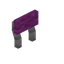Magenta White Mangrove Raised Seat Back