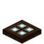Classic Windowed Dark Oak Trapdoor