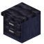 Stripped Umbran Double Drawer Counter