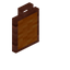 Orange Redwood Tall Seat Back