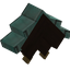 Roof Bargeboard Centre 45 Oxidised