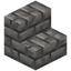 Cracked Pearl Brick Stairs