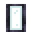 Umbran Bark Glass Door