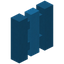 Light Blue Picket Fence