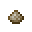 Tiny Pile of Barite Dust