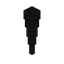 Tall Lavastone Stalactite