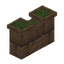 Mud Brick Grass Topped Wall