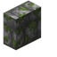 Mossy Cobblestone Brick Vertical Slab