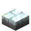 Snowy Stone Brick Slab