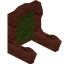 Green Redwood Fancy Seat Back