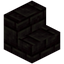 Polished Darkstone Brick Stairs