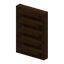Dark Oak Louvered Shutter