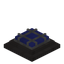 Blue Wall Lamp (inverted)