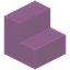 Magenta Transparent Plastic Stairs