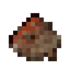 Impure Pile of Garnet Sand Dust