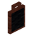 Black Redwood Tall Seat Back