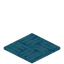 Tripped Light Blue Carpet