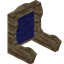 Blue Mangrove Fancy Seat Back
