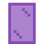 Purple Glass Door