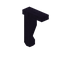 Curved Corbel Purpur