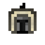 Tan Death Worm Chitin Helmet