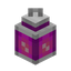 Magenta Iron Lantern